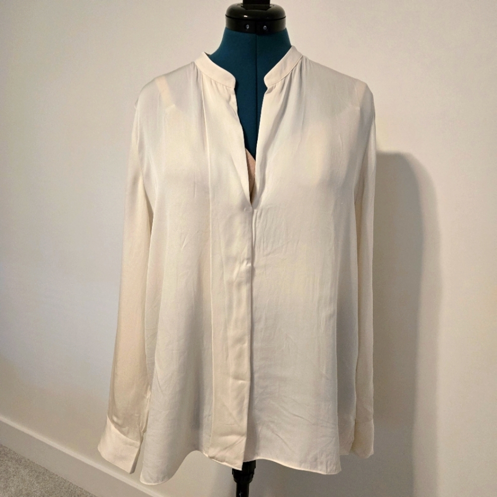 Vince Cream Women's Blouse